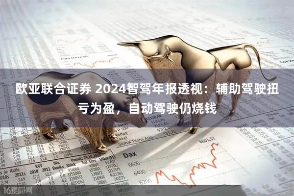 欧亚联合证券 2024智驾年报透视：辅助驾驶扭亏为盈，自动驾驶仍烧钱
